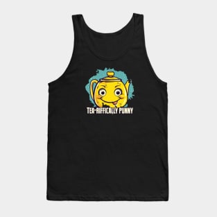 Tea-riffically Punny Tank Top